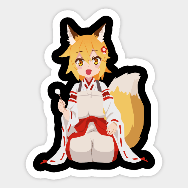 Sewayaki Kitsune no Senko-san Anime Gift Sticker by Dokey4Artist